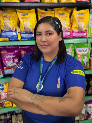 Driely Ingrid, Vendedora da Kalbir Rações em Maracanaú | Lojas Kalbir