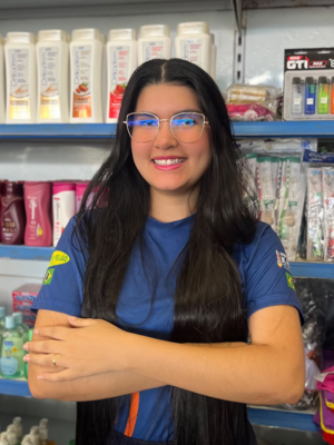 Janiele, Vendedora da Kalbir Atacado em Maracanaú | Lojas Kalbir