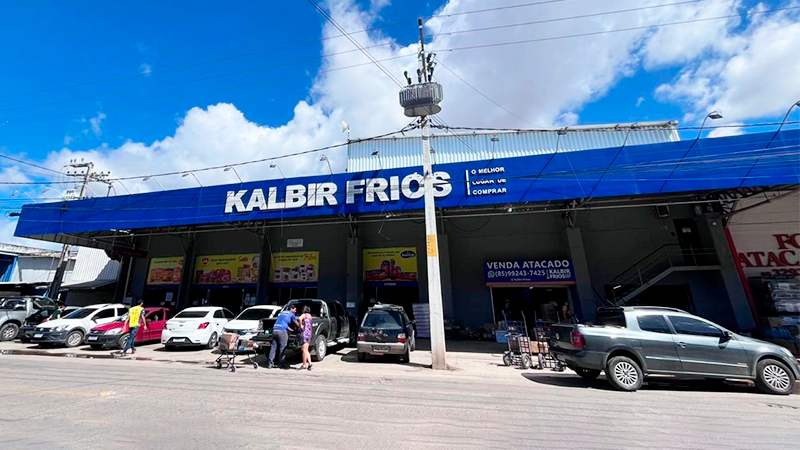 Fachada da Kalbir Food Service em Maracanaú | Lojas Kalbir